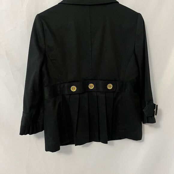 Ann Taylor LOFT Women Black 3/4 Sleeve Jacket Petites Size 6P - Picture 2 of 7